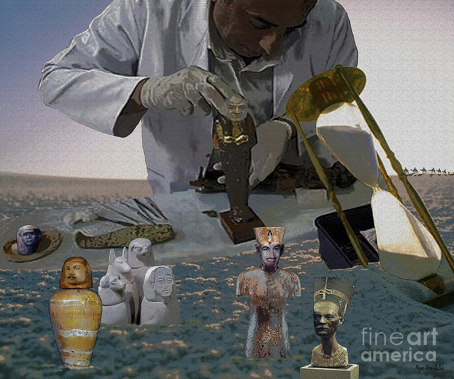 Egyptian Artifacts #2 Digital Art by Megan Dirsa-DuBois