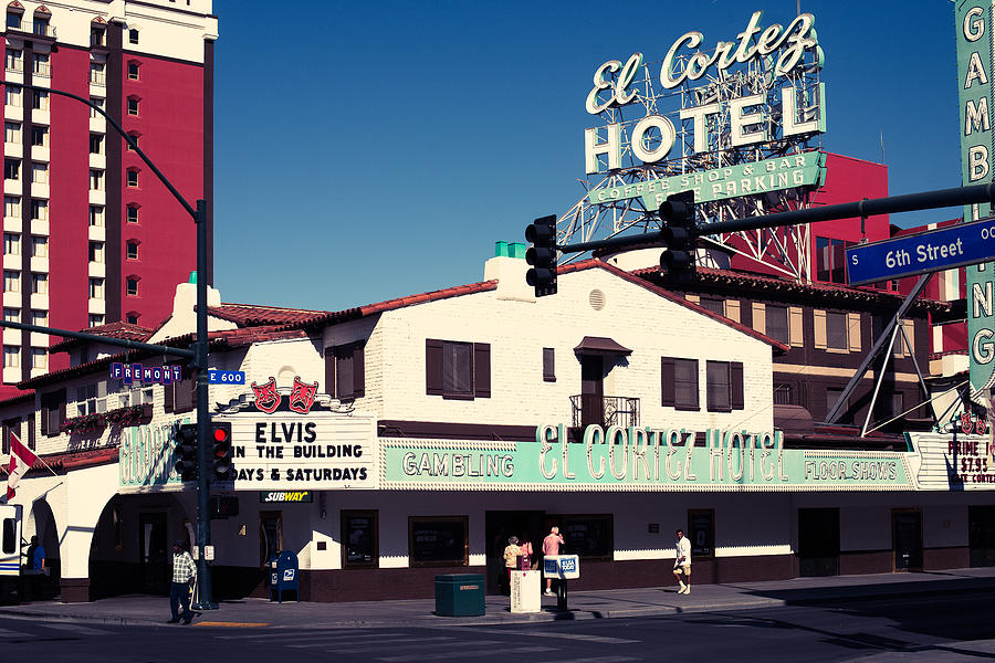 El Cortez Hotel in Vegas Photograph by Alyaksandr Stzhalkouski - Fine ...