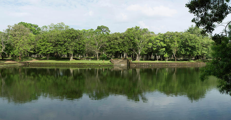 Elephant Tank Of Abhayagiriya Photograph by Panoramic Images - Fine Art ...