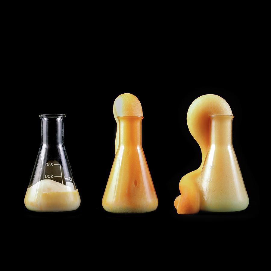 Elephants Toothpaste Experiment #2 Photograph by Science Photo Library