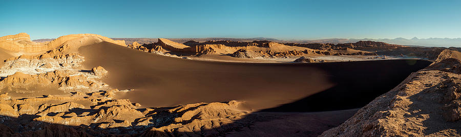 Nature Photograph - Elevated View Of Desert, Valle De La #2 by Panoramic Images