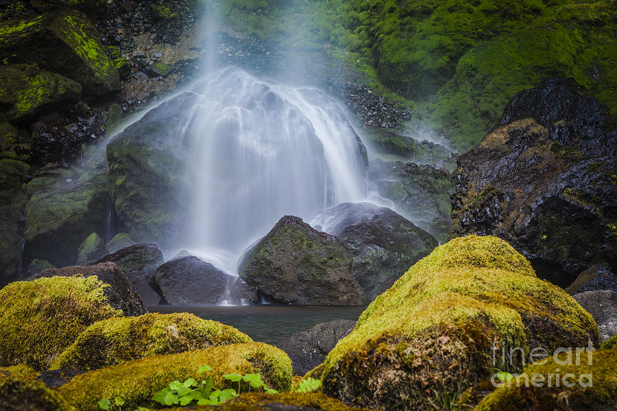 Elowah Falls - Oregon Photograph by Brian Jannsen