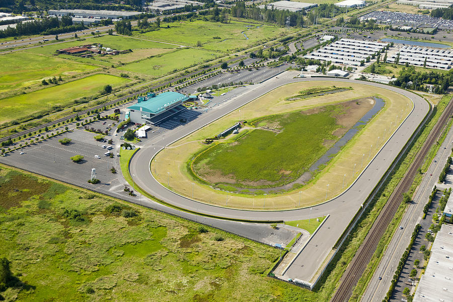 Emerald Downs Racetrack, Auburn Photograph by Andrew ...