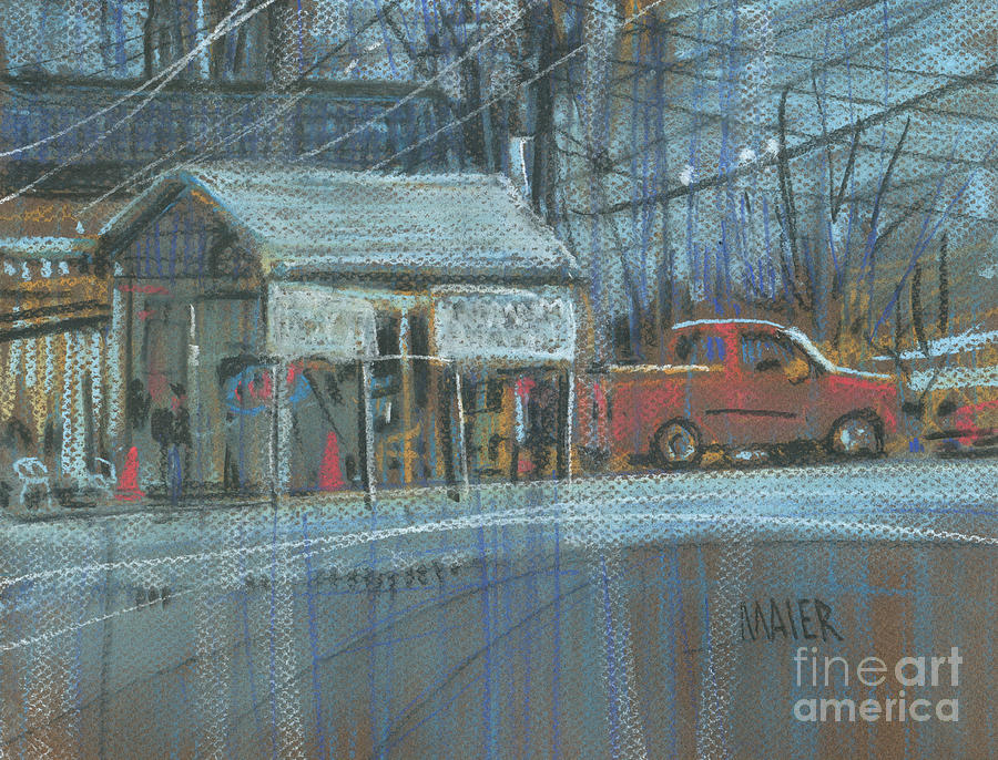 Emissions Testing #1 Painting by Donald Maier