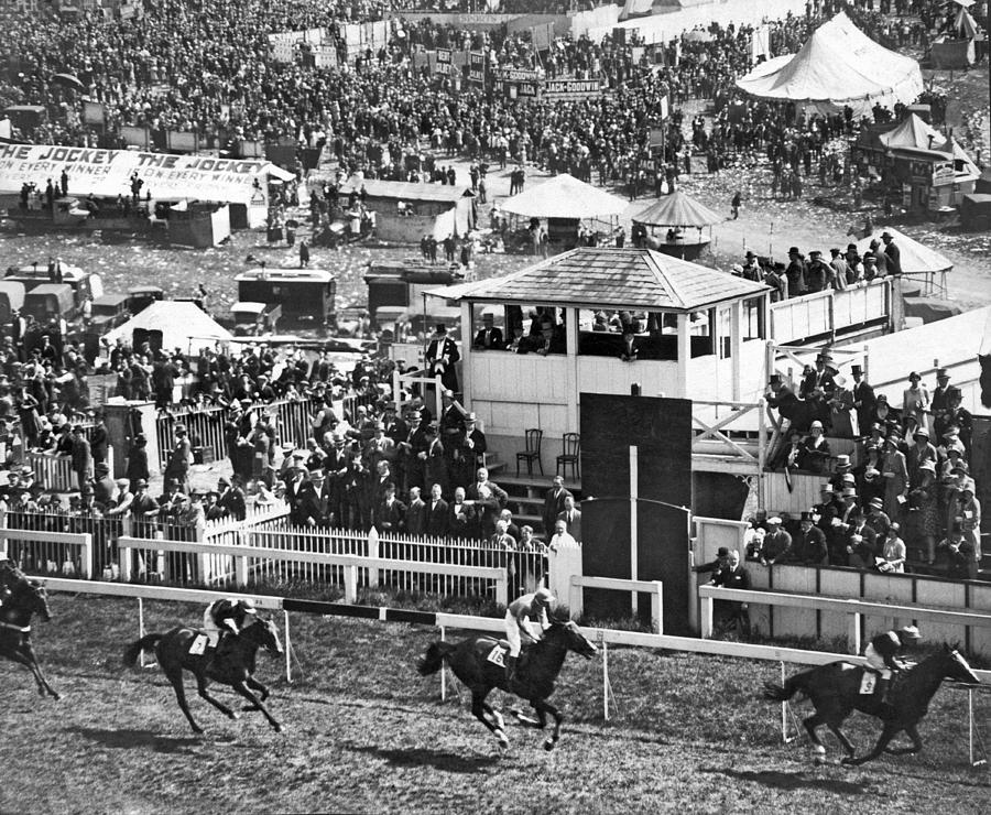 Epsom Derby Victory Photograph by Underwood Archives - Fine Art America