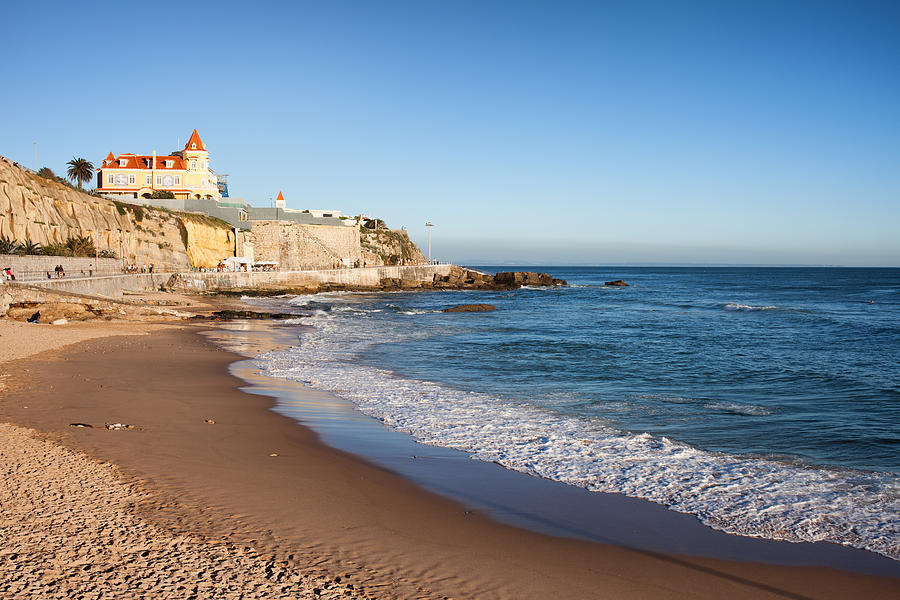 Estoril Beach in Portugal Photograph by Artur Bogacki
