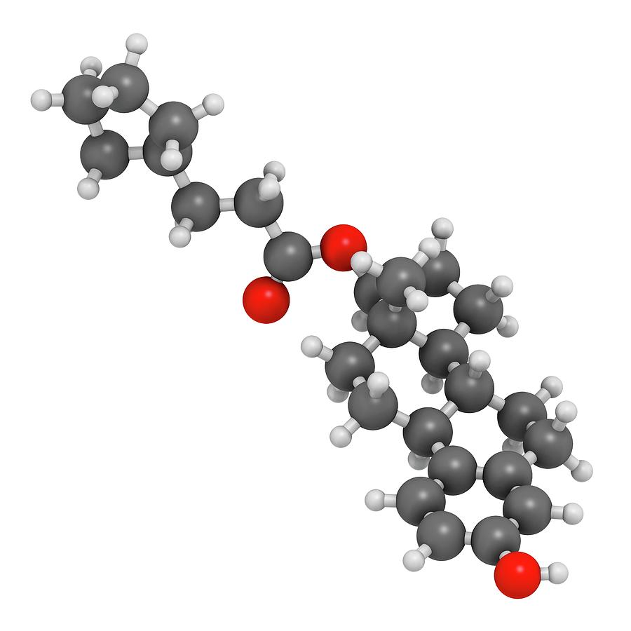 Estradiol Cypionate Estrogen Prohormone Photograph by Molekuul - Pixels