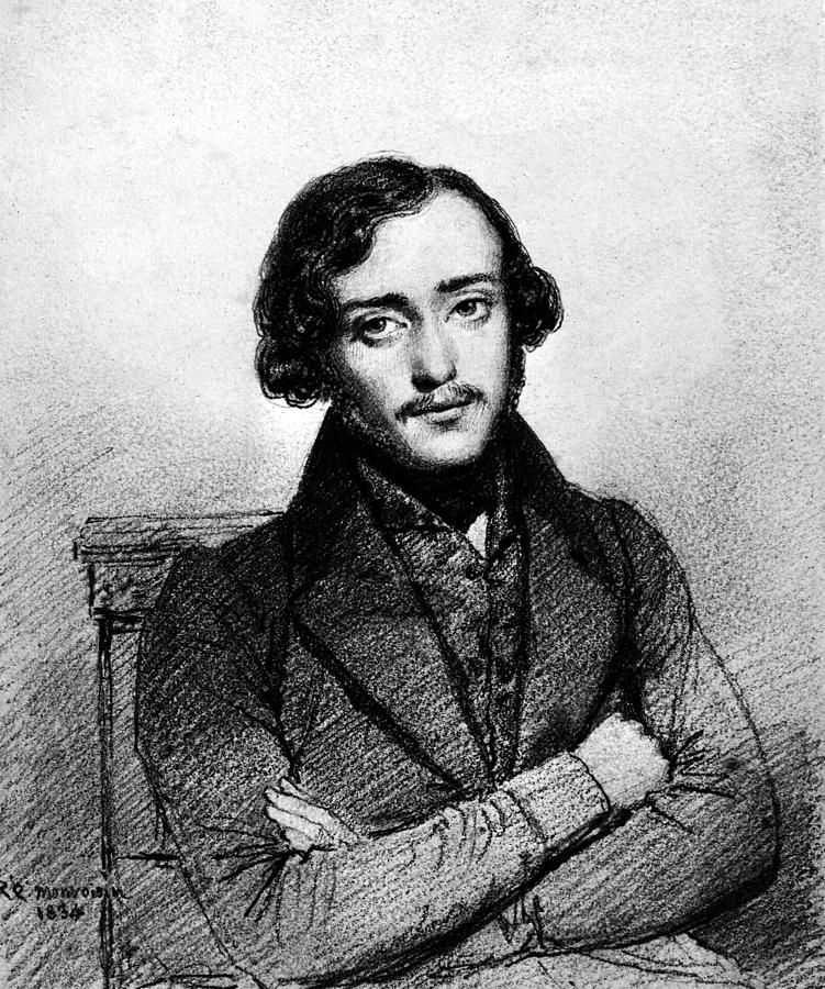 Eugene Viollet-le-duc (1814-1879) #2 Drawing by Granger