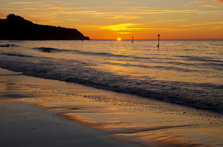 Exmouth sunrise - Devon #2 Photograph by Pete Hemington