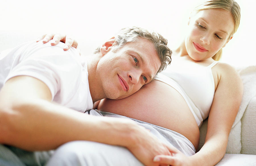 Expectant Parents #2 Photograph by Ian Hooton/science Photo Library