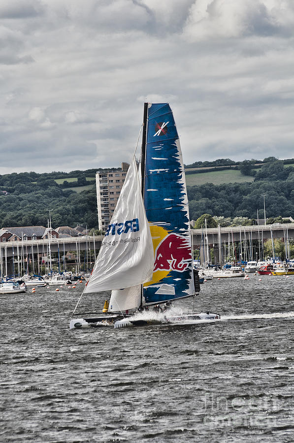 Extreme 40 Team Red Bull #2 Photograph by Steve Purnell