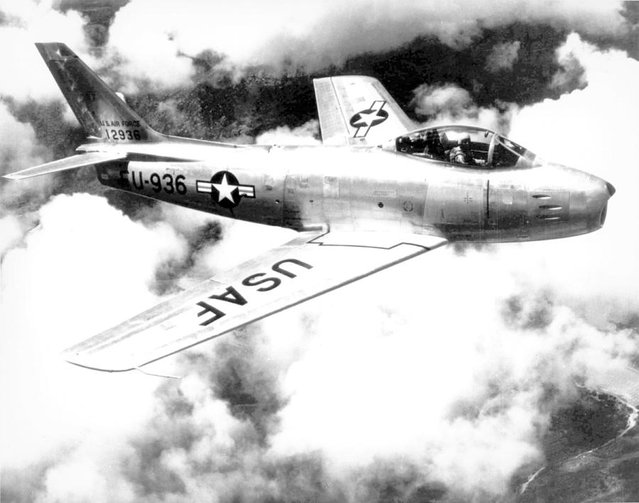 F-86 Sabre, First Swept-wing Fighter #2 Photograph by Science Source