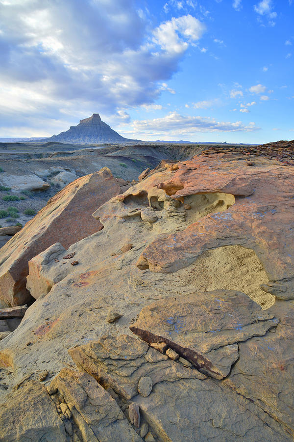 Factory Butte #5 Photograph by Ray Mathis