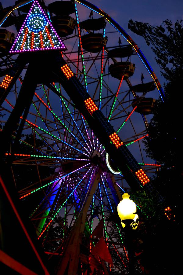 Ferris Wheel Photograph - Fall Festival Ferris Wheel by Deena Stoddard