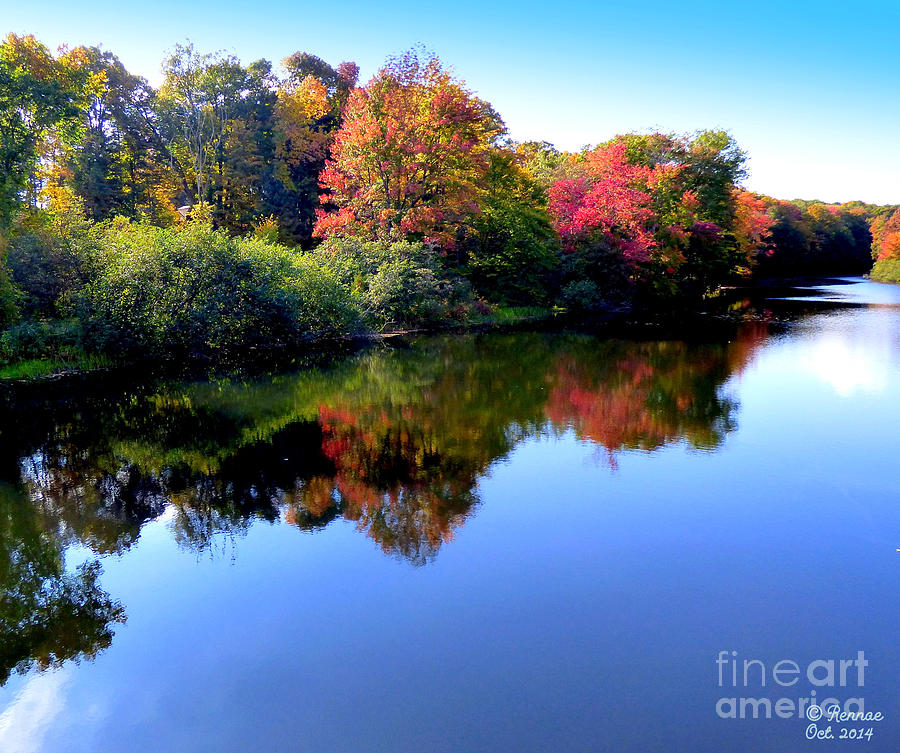 Landscape Photograph - Fall Reflections by Rennae Christman Landscape Photograph - Fall Reflections by Rennae Christman