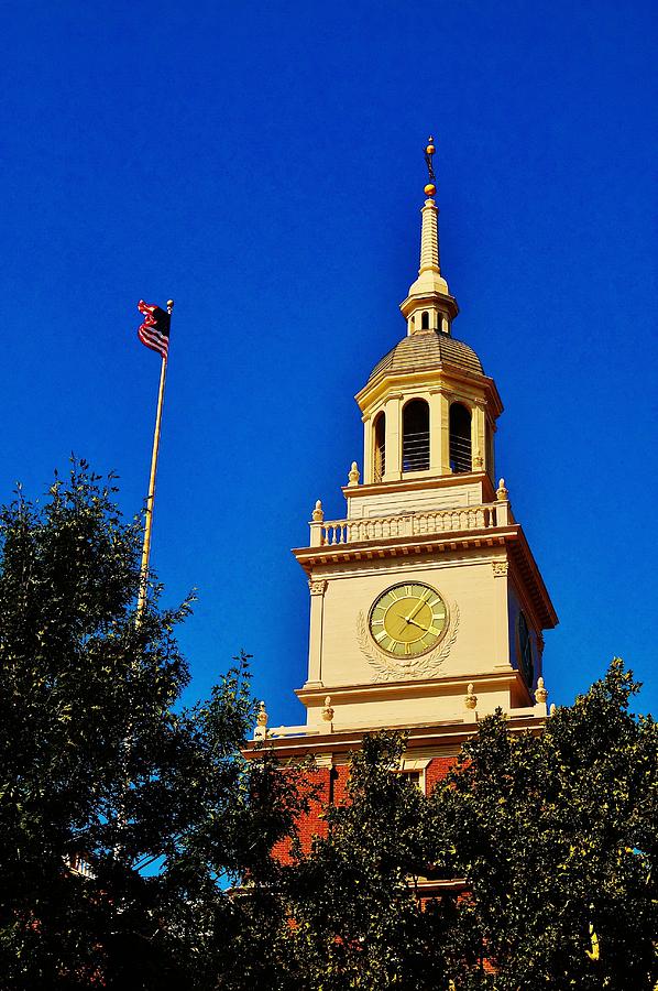 Faux Independance Hall Photograph by Daniel Thompson - Fine Art America