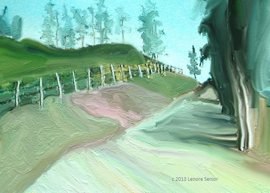 Fences #2 Digital Art by Lenore Senior