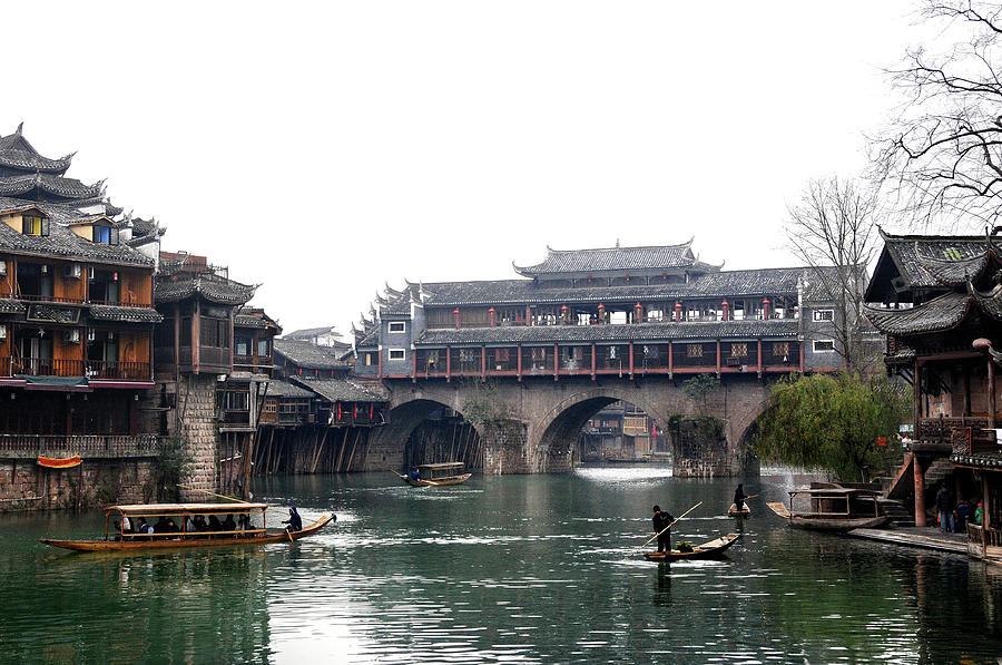 Fenghuang Ancient Town #2 Photograph by Melindachan
