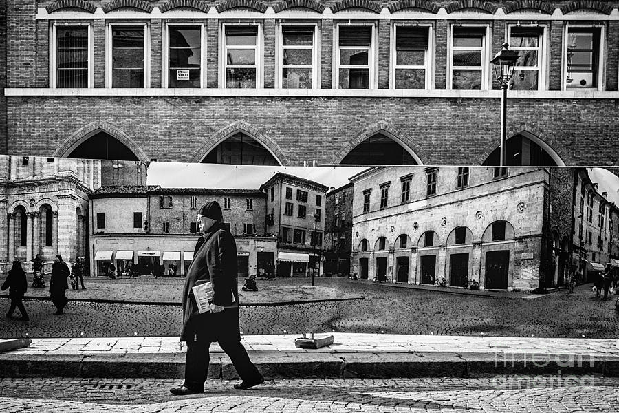 Black And White Photograph - Ferrara #2 by Traven Milovich