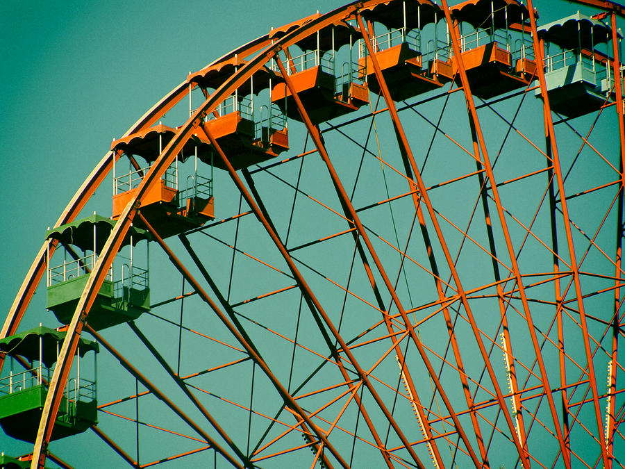 Car Photograph - Ferris Wheel #2 by Mountain Dreams