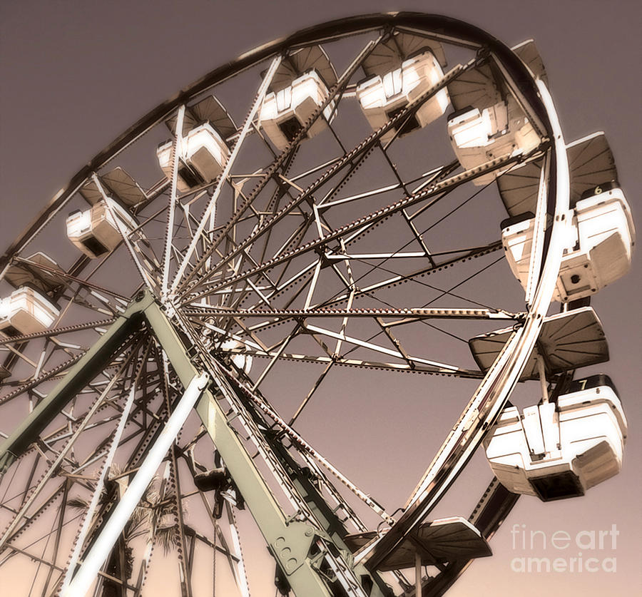Ferris Wheel Photograph - Ferris Wheel #2 by Gregory Dyer