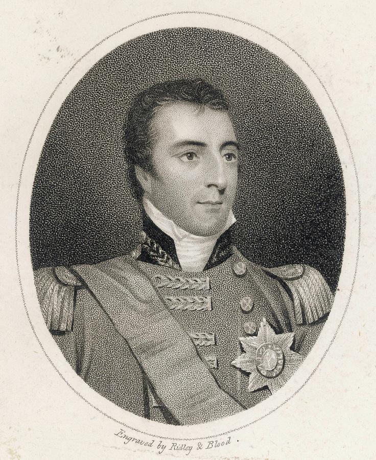 Field Marshall Arthur Wellesley, 1st Drawing by Mary Evans Picture ...