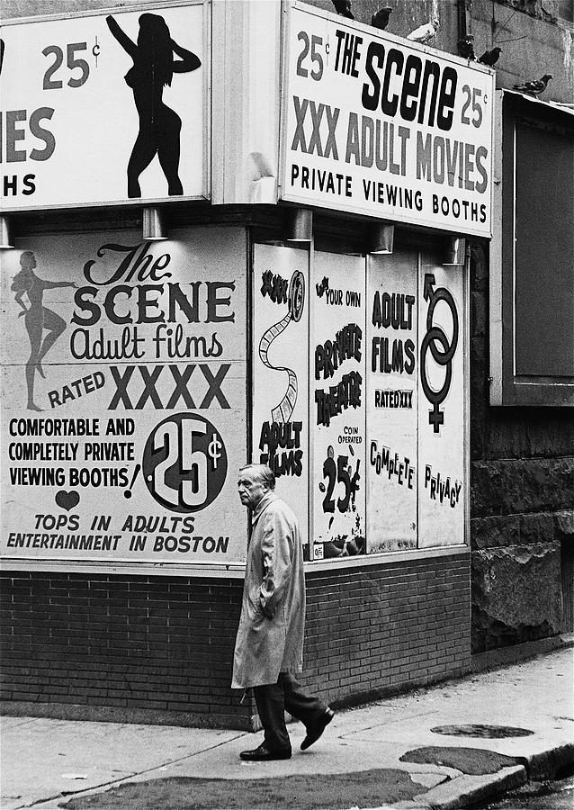 Combat Zone Porn Movies - Film Homage Hard Core 1979 Porn Theater The Combat Zone Boston  Massachusetts 1977 #4 Photograph by David Lee Guss - Pixels