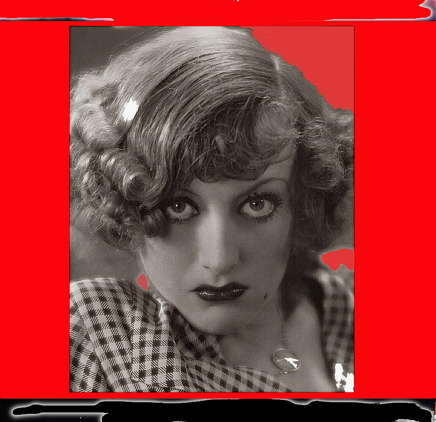 Film Homage Joan Crawford Louis Milestone Rain 1932 Collage Color Added 2010 #5 Photograph by David Lee Guss