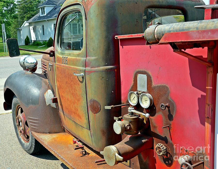 Truck Photograph - Fire Truck #2 by Randy J Heath