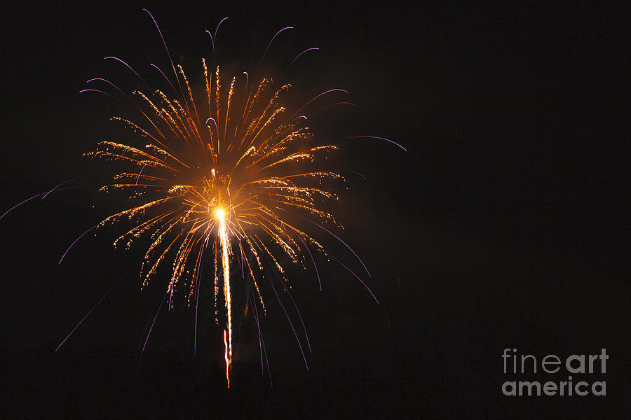 Independence Day Photograph - Fireworks - Lincoln New Hampshire USA #2 by Erin Paul Donovan