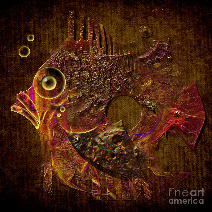 Fish Digital Art by Alexa Szlavics