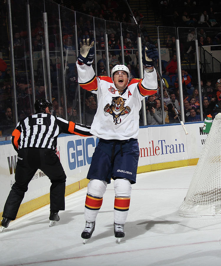 Florida Panthers Photograph - Florida Panthers V New York Islanders #2 by Bruce Bennett