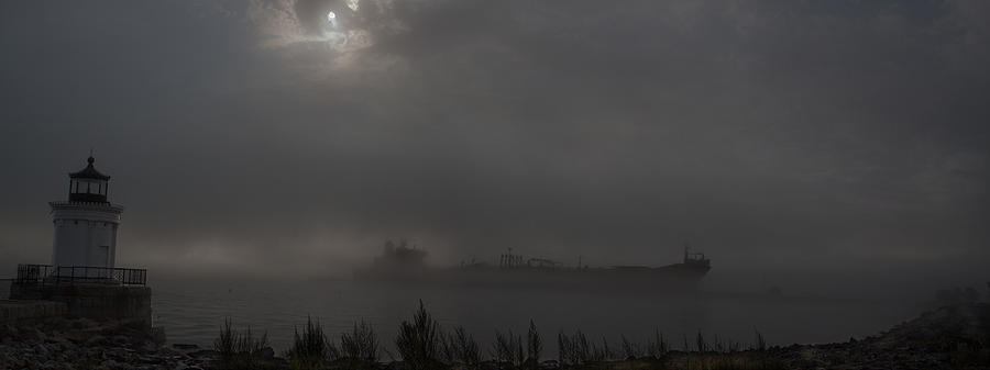 Foggy Morn #2 Photograph by David Bishop