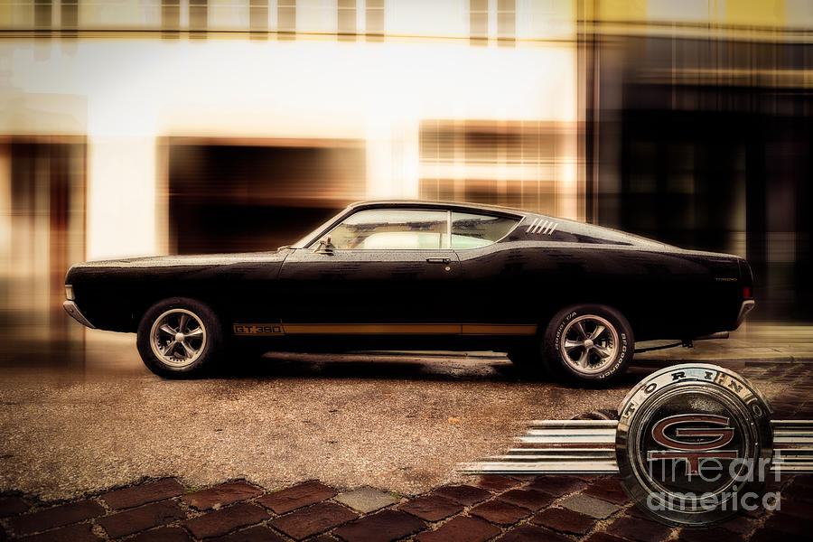 Ford Torino G.T.390 Photograph by Hannes Cmarits