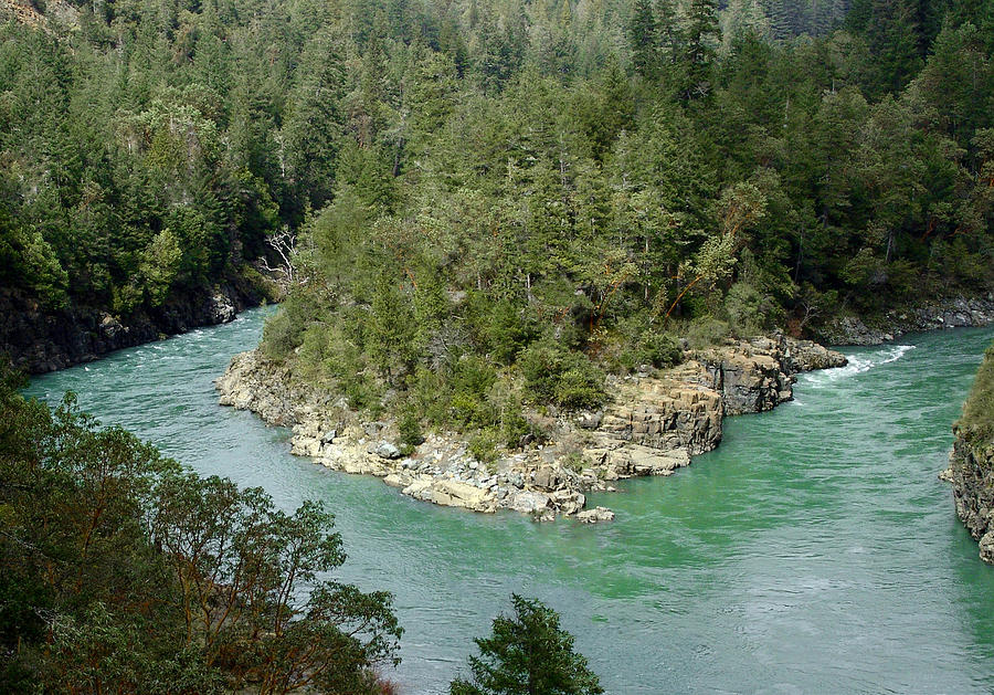Fork Photograph - Forks of the Smith River #2 by Betty Depee