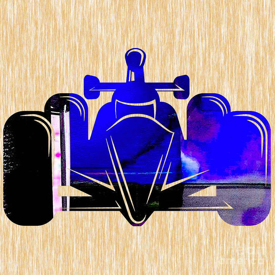 Car Mixed Media - Formula One Race Car #2 by Marvin Blaine