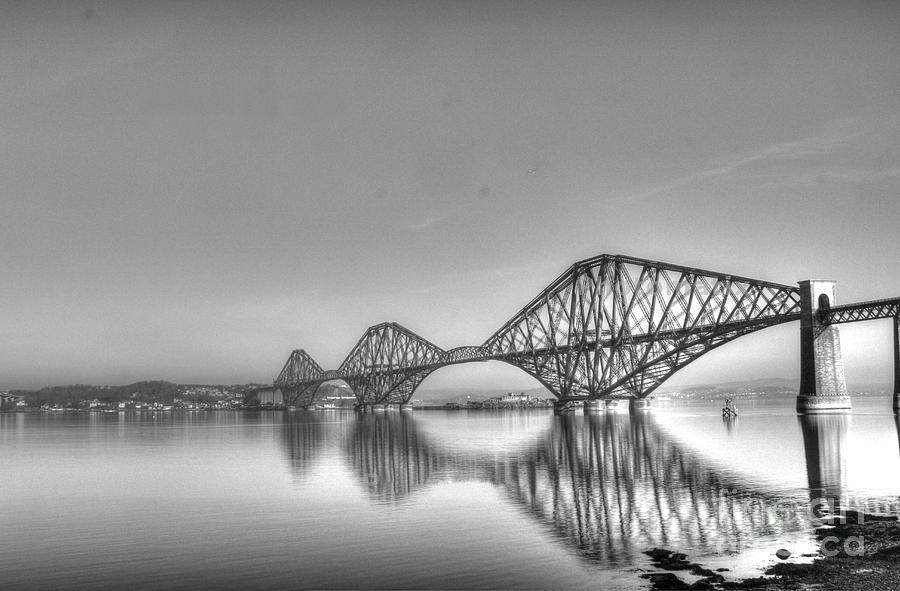 Bridge Photograph - Forth Rail Bridge  #2 by David Grant