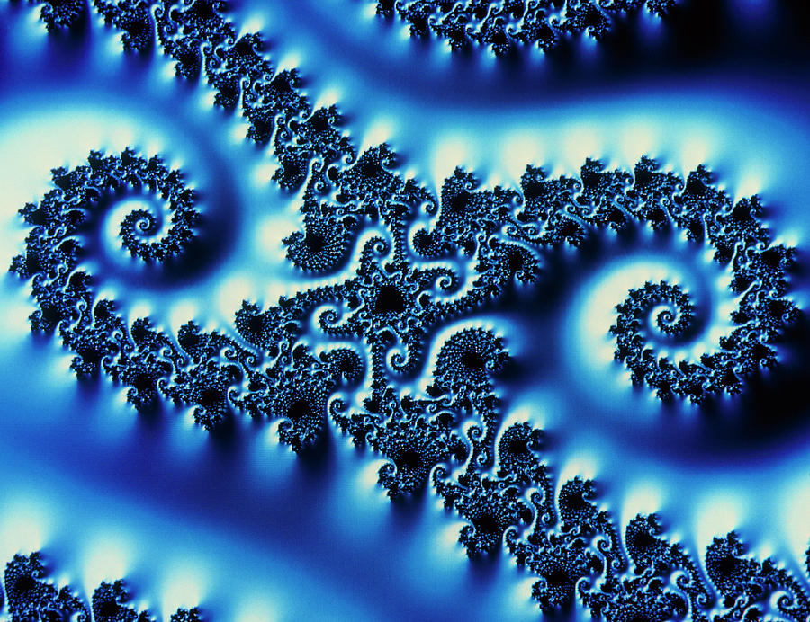 Fractal 3-d Image Of The Mandelbrot Set #2 Photograph by Alfred Pasieka/science Photo Library