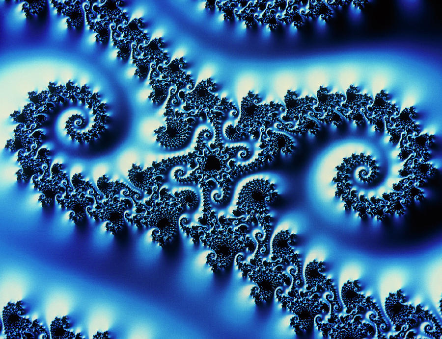 Fractal 3-d Image Of The Mandelbrot Set #2 Photograph by Alfred Pasieka ...