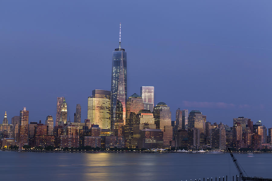 Empire State Building Photograph - Freedom Tower  #2 by D Plinth