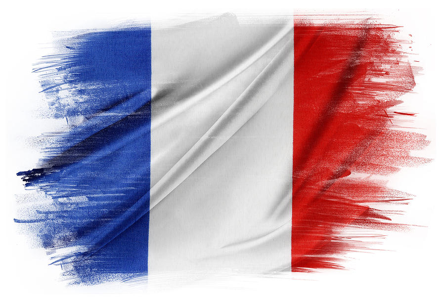 French flag #2 Photograph by Les Cunliffe