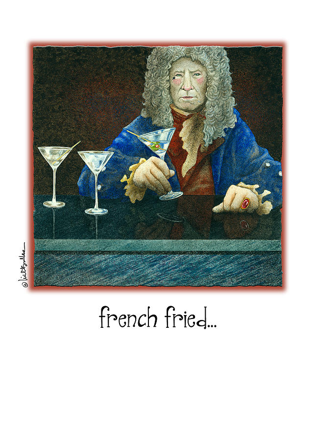 French Fried... #2 Painting by Will Bullas