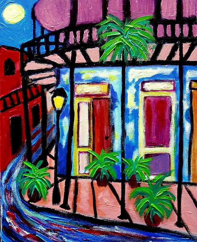 French Quarter Painting by Ted Hebbler - Fine Art America