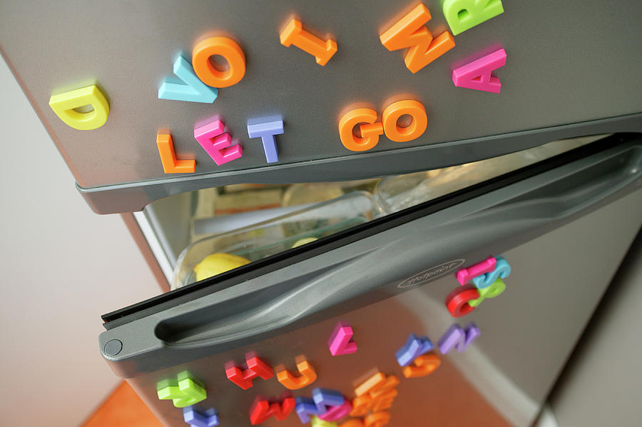 Fridge Magnets #2 Photograph by Michael Donne/science Photo Library