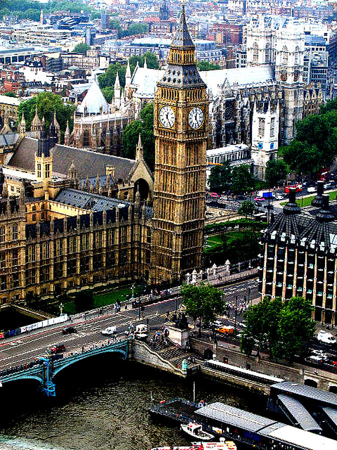 From The Eye Big Ben Photograph by Jay Milo