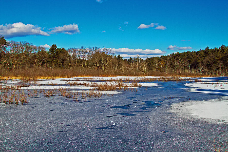 Frozen Lake #2 Photograph by John Hoey