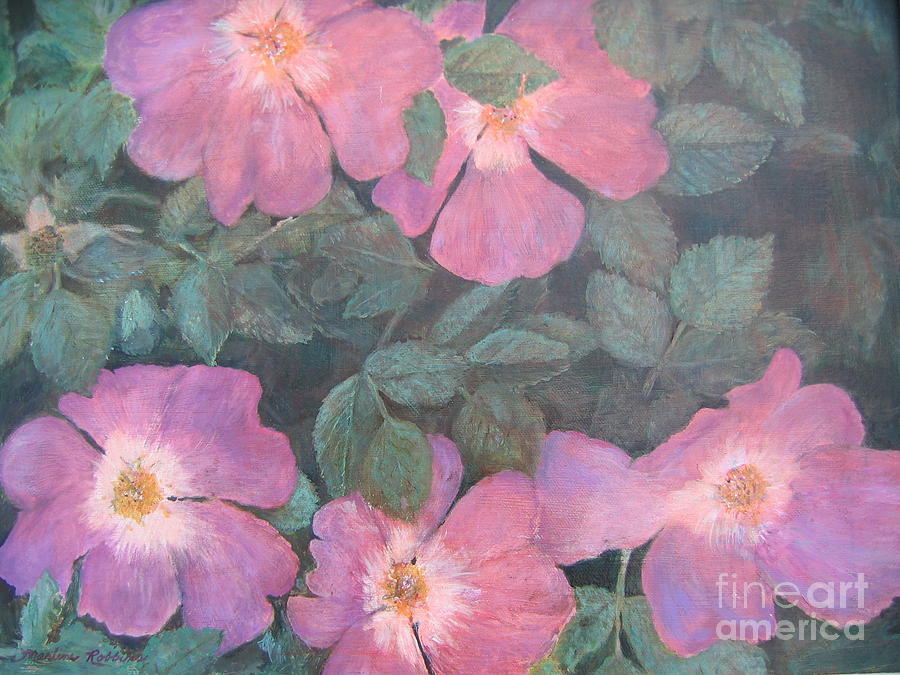 Full Bloom #2 Painting by Marlene Robbins