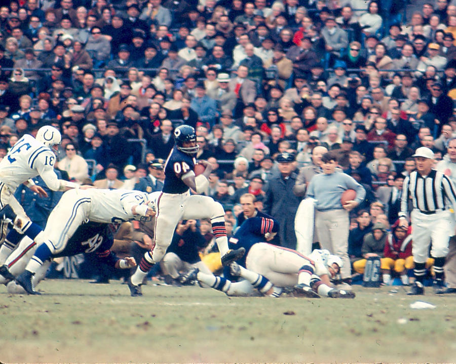 Rookie Of The Year Movie Photograph - Gale Sayers #2 by Retro Images Archive