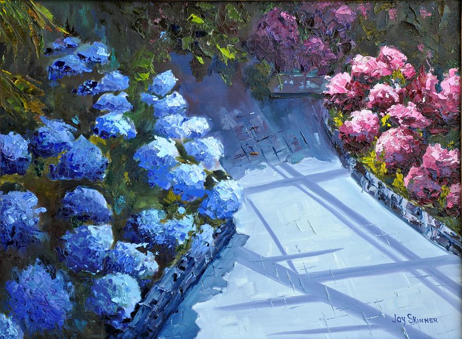 Flower Painting - Garden Glory by Joy Skinner