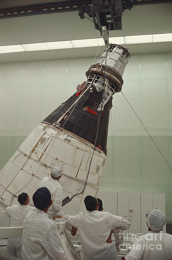 Gemini 6 Preparations #2 Photograph by Farrell Grehan